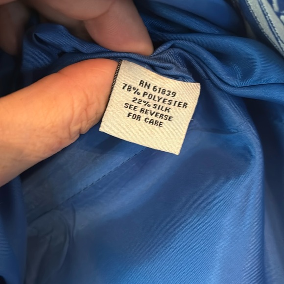 Teri Jon Dress Size 8 Beautiful Summer Silk Blend - Picture 12 of 12